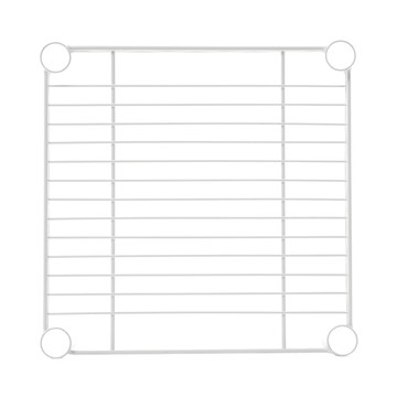 特力屋 烤漆鐵網 白色 33x33cm