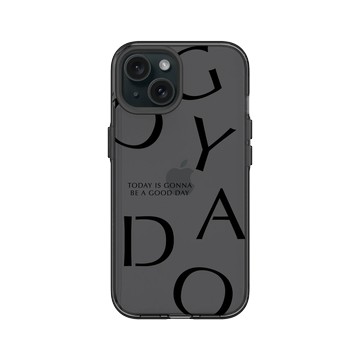 iPhone 15 Clear 酷墨灰 - 好日曆 GOODAY (星期安有限公司) - 大好日子(黑字款)