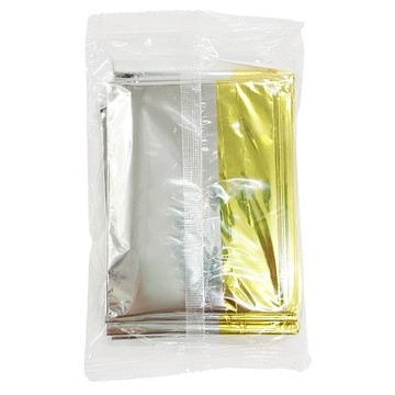 DIBOTE 迪伯特 輕便求生保暖救難鋁箔毯 0003  1個  金銀雙色
