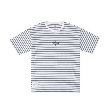 CONVERSE STRIPE LOGO TEE EGRET 中性-TWUCJ690-W2Y