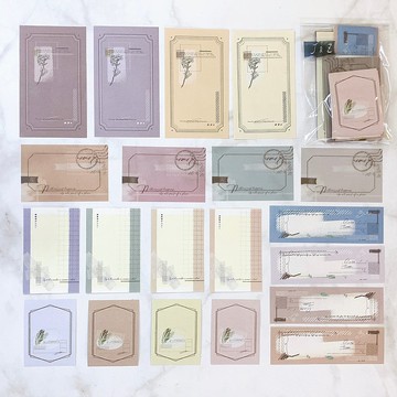 便簽紙 | Beginning | 5種紙質5款各4色