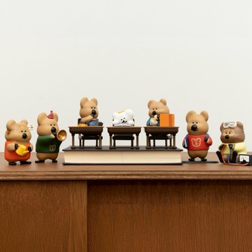 DINOTAENG QUOKKA 在學校 生活日常 公仔 人物 盲盒 韓國代購