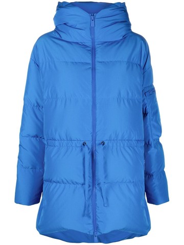 Bacon - Cloud 78 oversized parka coat - women - Polyester/Polyester/Feather Down - XS - Blue