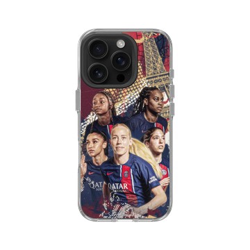iPhone 16 Pro Clear 透明 - PSG - PSG Victory - Squad 1