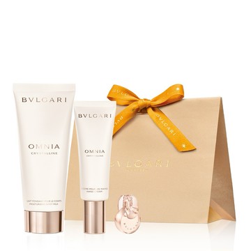 金智媛同款💝【BVLGARI 】寶格麗晶澈身體潤護組(滋潤身體乳200ML+護手霜40ML+晶澈淡香精 5ML) | 送禮首選✨