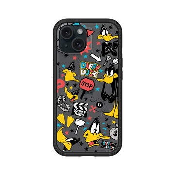 iPhone 15 Mod NX 黑 - 樂一通 Looney Tunes - 搗蛋系列-太菲鴨