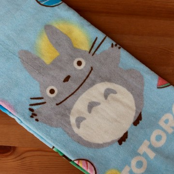 【Yourtableware】日本 吉卜力 トトロ 龍貓totoro 純棉 毛巾 兒童浴巾