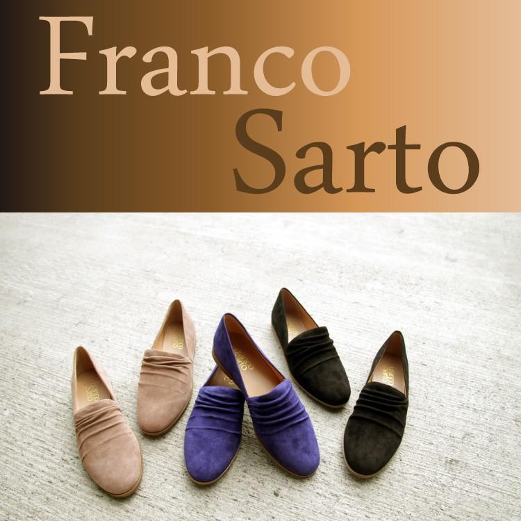 ドレープ入りフラットシューズ レディース D33C Franco Sarto パンプス ...