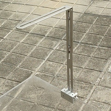 購滿99出貨⚡五金嚴選⚡不鏽鋼魚缸燈支架 水草燈 L型吊架高度可調