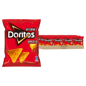 Doritos 多力多滋 玉米片 超濃起司  40g  12包