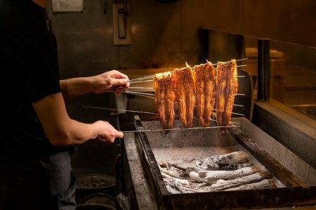 伏見の名水仕込み　国産備長炭うなぎ蒲焼き1本セット