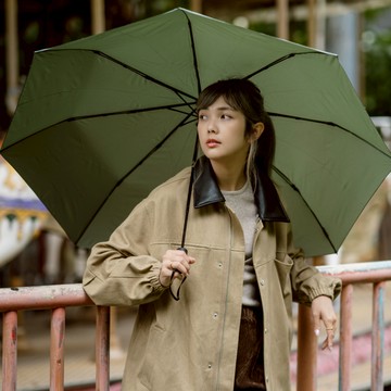 MECOVER air 極輕細防回彈自動傘 - 夜幕黑