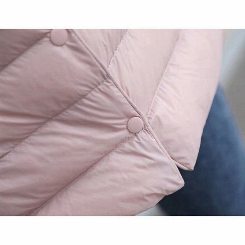 ダウンベストレディース軽量ダウンベスト無地撥水加工アウター着痩細身せロング丈キルティング春秋冬ゆったり年新作 通販 Lineポイント最大get Lineショッピング