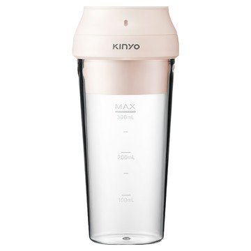 Kinyo 充電式果汁機 JRU-6690 粉色