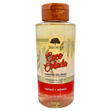 Tree Hut 樹上小屋 乳木果沐浴露 Coco Colada 532ml-熱帶椰子鳳梨香氛 保濕滋潤  1瓶