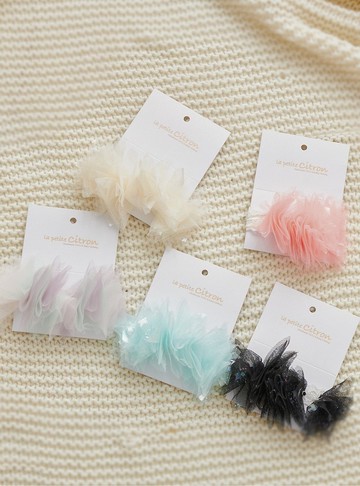 新生寶寶專屬  閃亮星星小天使 蕾絲頭帶款 花朵頭飾 – 五色