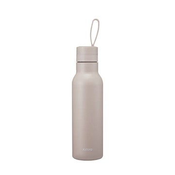 【贈品勿下單】Kinyo 不鏽鋼窄口保溫杯(奶茶色) 500ml(0元加購)