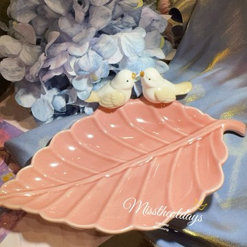 「周邊」13.5*13.5cm 🌸塞納河畔🌸超美塔香盤 香氛盤 水晶盤