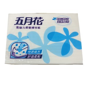 五月花 高吸力 柔韌 擦手紙  100抽*20包/箱【APP滿額下單4%點數(單一帳號最高1000點)】7/31止