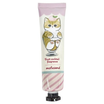 mofusand 保濕護手霜 水果雞尾酒 可愛貓咪造型 深層滋潤 改善乾燥  30g  1條