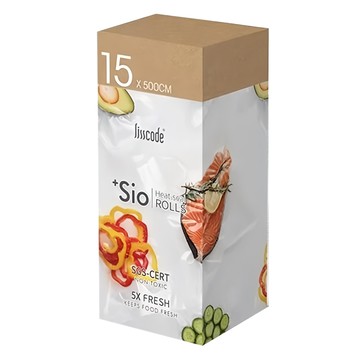 lisscode 鮮食小封真空袋  LC-002-2-15-LS  1盒