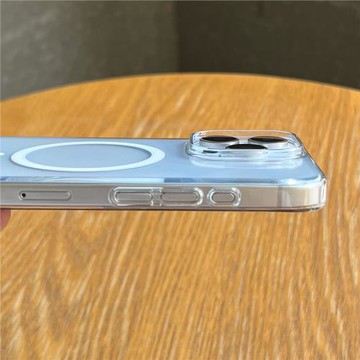 強力N52磁吸Magsafe超薄透明適用iPhone17系列蘋果16promax新款air手機殼15pro高級感14全包硬殼13裸機手感12
