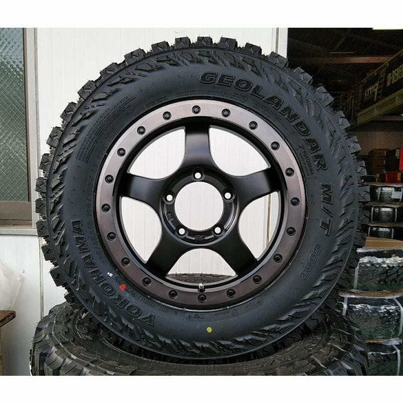 ミ*ロ様 ジムニー　ジオランダーMT 185/85R16 139.7-5H スペ GEOLANDAR ジムニー JB64 JA11 JA12 JA22 JB23 ヨコハマ