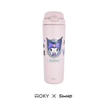 WOKY X SANRIO-酷洛米-雙飲杯780ML