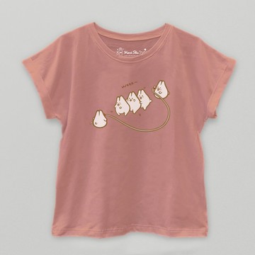 麻糬兔一起跳跳繩T-shirt