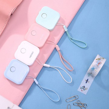 現貨 馬卡龍色 得力捲尺1.5m*7.5mm 小捲尺 迷你捲尺 量尺 隨身尺 伸縮尺 皮捲尺 文具 雙面捲尺 皮尺