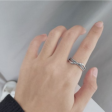 【SK飾品】可愛笑臉 全純銀戒指【810740】S925銀戒指/泰銀戒指/戒圍可調/925銀如假包賠