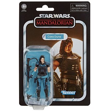 星際大戰 3.75吋 復古 曼達洛人影集人物組 Cara Dune 收藏 公仔