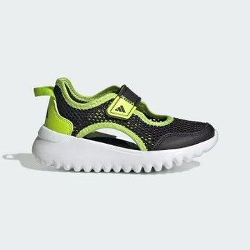 Adidas 愛迪達 Summerflex C [IH8728] 中童 運動休閒涼鞋 涼鞋 拖鞋 雨鞋 黑 綠