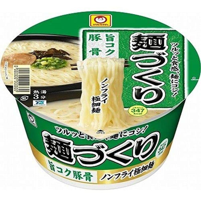 東洋水産 マルちゃん 麺づくり 旨コク豚骨 12入