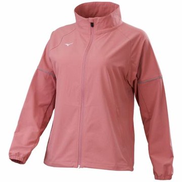 MIZUNO 美津濃 外套 女 運動立領外套 玫瑰 32TCC75264
