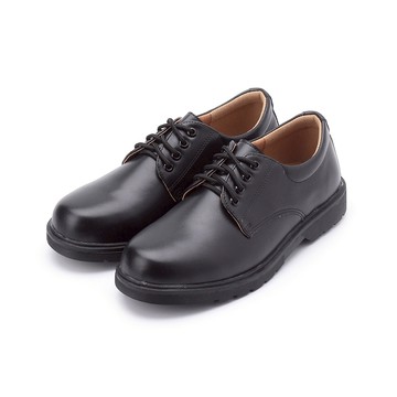 ARRIBA 綁帶學生皮鞋 黑 女鞋