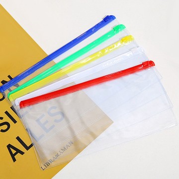 透明票據文件袋 防水文件存摺收納袋 防水化妝包 筆袋資料夾 贈品禮品 A5579
