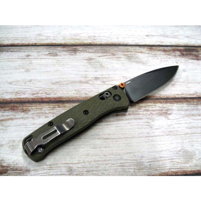 アームズギア限定モデル ベンチメイド 折りたたみナイフ ミニ バグアウト CU533-BK-S30V BENCHMADE Griptilian