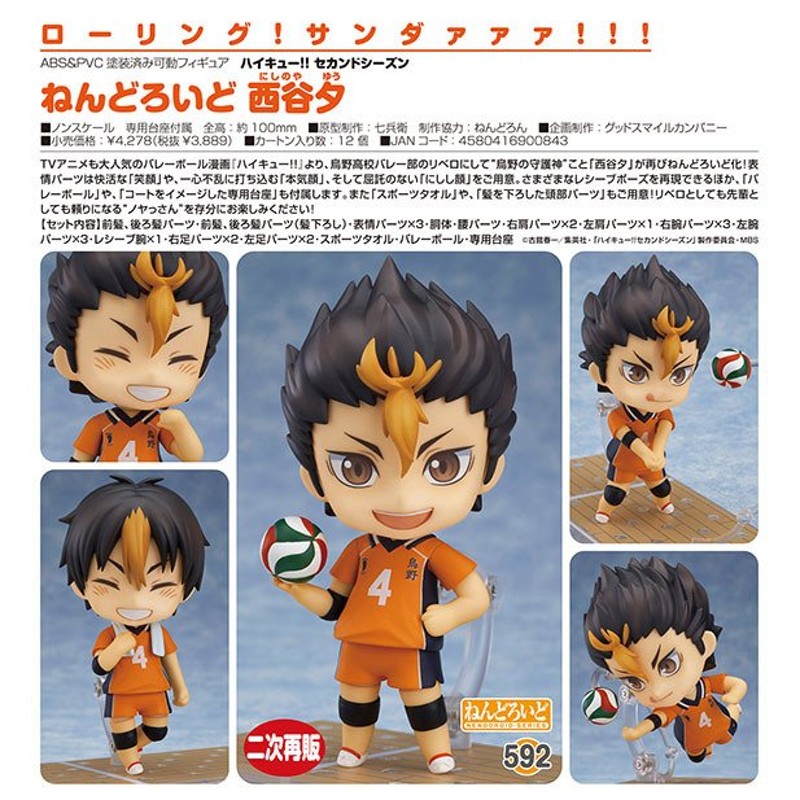 ハイキュー ねんどろいど セカンドシーズン 西谷夕 オランジュ ルージュ 通販 Lineポイント最大0 5 Get Lineショッピング