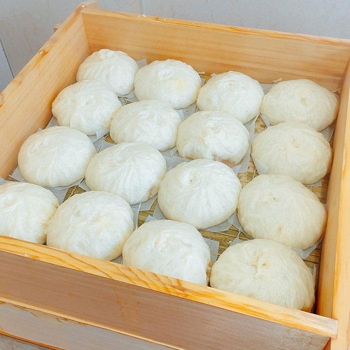 かにみそまん 4個入 蟹万歳 中華料理 白龍 蟹みそ 肉まん 海鮮まんじゅう 点心 中華 総菜