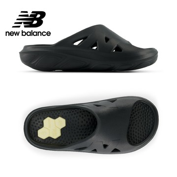 [New Balance]涼拖鞋_中性_黑色_RCVRYSK1-D楦