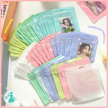 【馬卡龍】 密封袋 小卡自封袋 彩色夾鏈袋 收納密封口袋【台灣現貨】自封袋 小物密封袋 彩色封口袋 飾品包裝袋 小卡袋