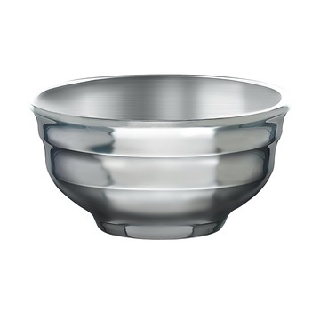 王樣 304不鏽鋼螺紋碗 14cm 安全無毒 易清洗  1個