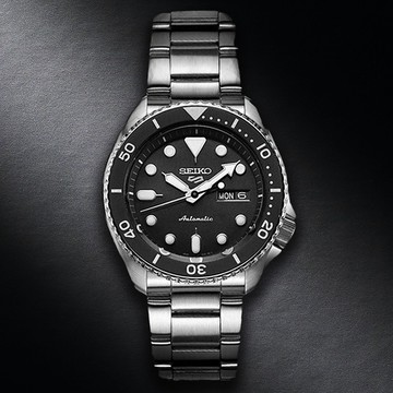 SEIKO 精工 5 Sports系列 Lineup 黑水鬼 機械腕錶 (SRPD55K1/4R36-07G0Q)