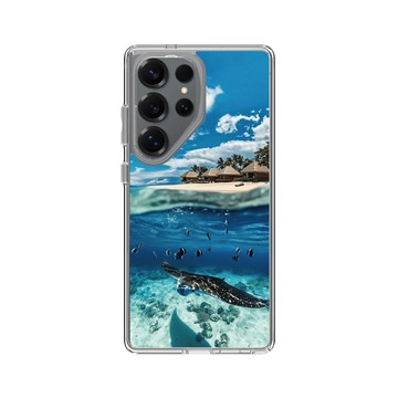 Galaxy S25 Ultra Clear 透明 - Ocean Collection: Let's Sea 海洋系列：一路向海 - 海裡見！（馬爾地夫）