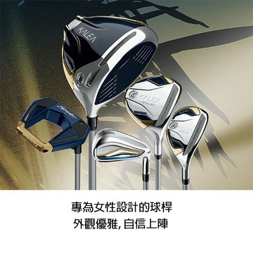 TaylorMade KALEA GOLD 成套女用套桿組 12枝再送桿袋 亞規