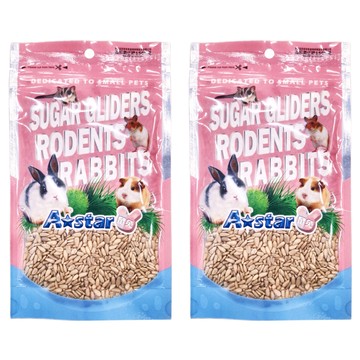 Armonto 阿曼特 鼠兔用無鹽無調味葵瓜子仁  天然食材製成，補充小動物的必須營養  100g  2包