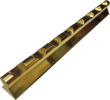 【文具通】8孔 銅 文鎮 紙鎮 壓紙 約長16x高1.6x寬1.5cm P5010006【APP滿額下單4%點數(單一帳號最高1500點)】5/31止