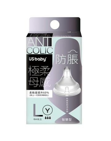 優生極柔母感奶嘴 L號2入-防脹款(寬口徑用)