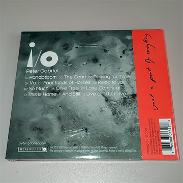 全新CD 彼得·蓋布瑞爾 Peter Gabriel io 2CD 亮面-暗面混合
